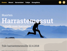Tablet Screenshot of harrastemessut.fi